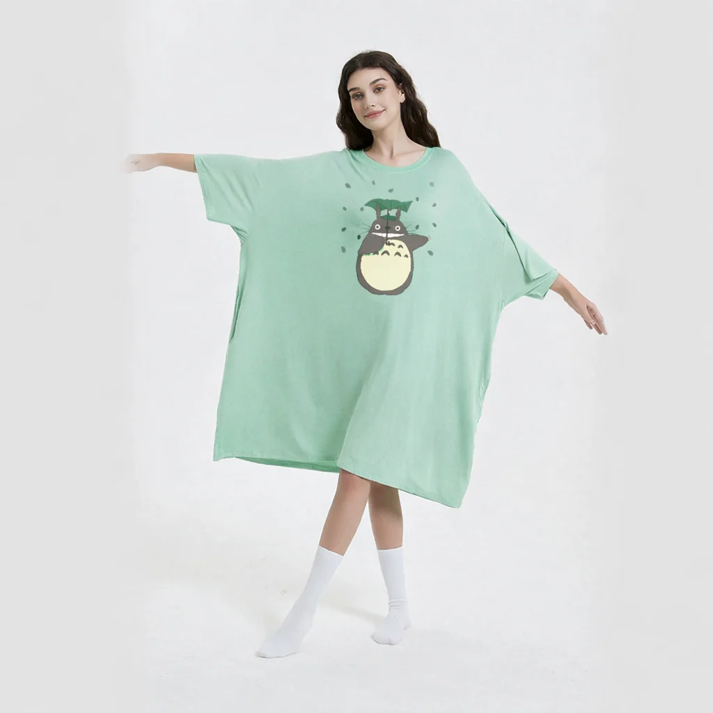 My Neighbor Totoro Sleep Oversized Tee - Image 5