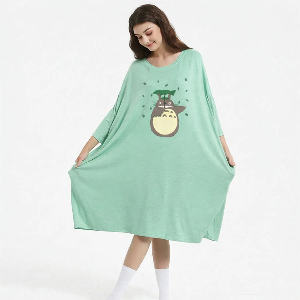 My Neighbor Totoro Sleep Oversized Tee - Image 6