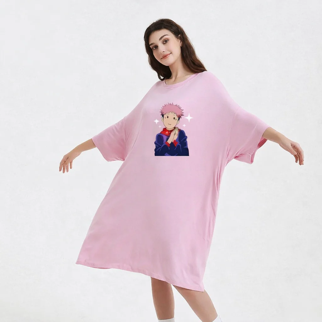 Yuji Itadori Jujutsu Kaisen Sleep Oversized Tee - Image 6