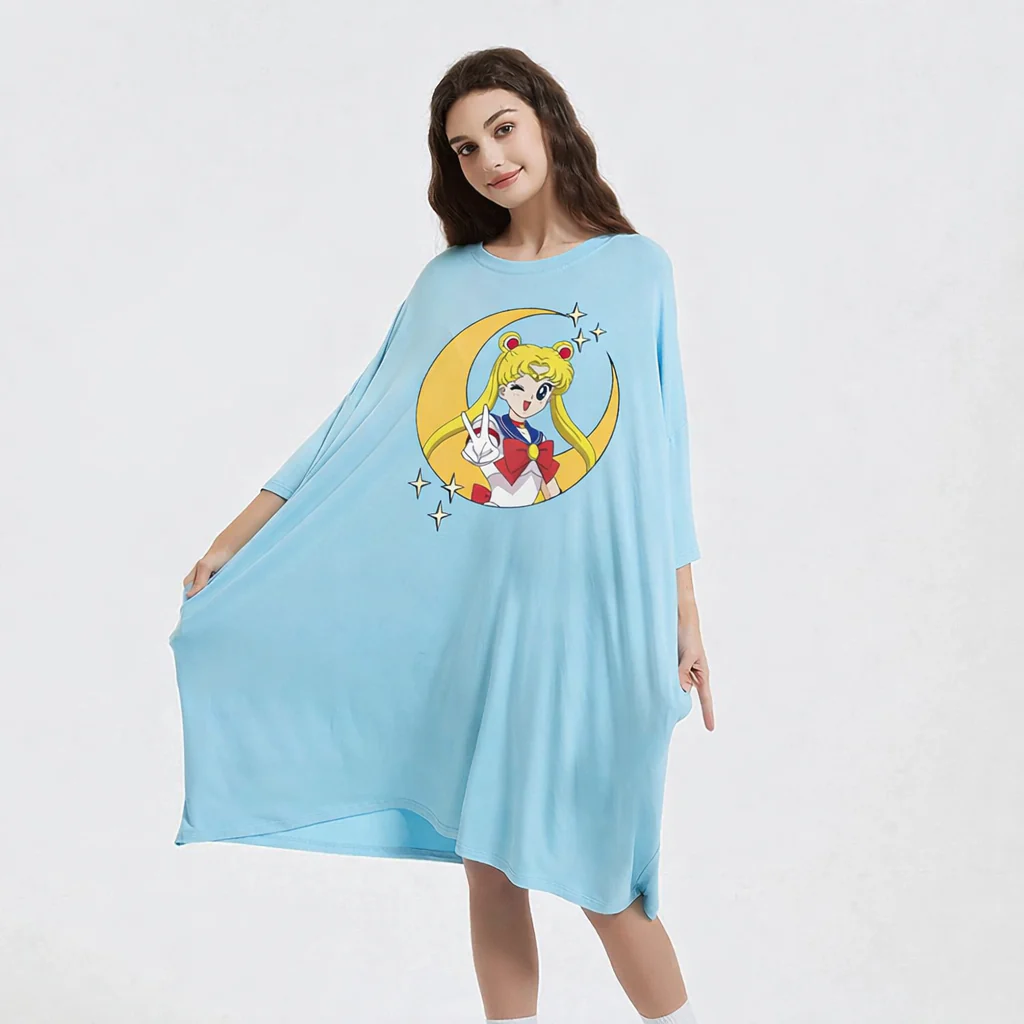Sailor Moon Sleep Oversized Tee - Image 5